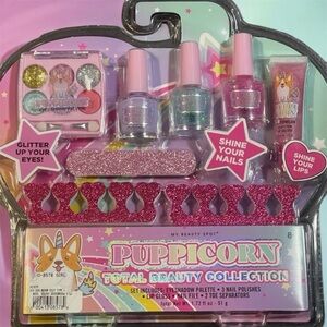 Puppicorn Total Beauty Collection for Kids - Pink and Purple